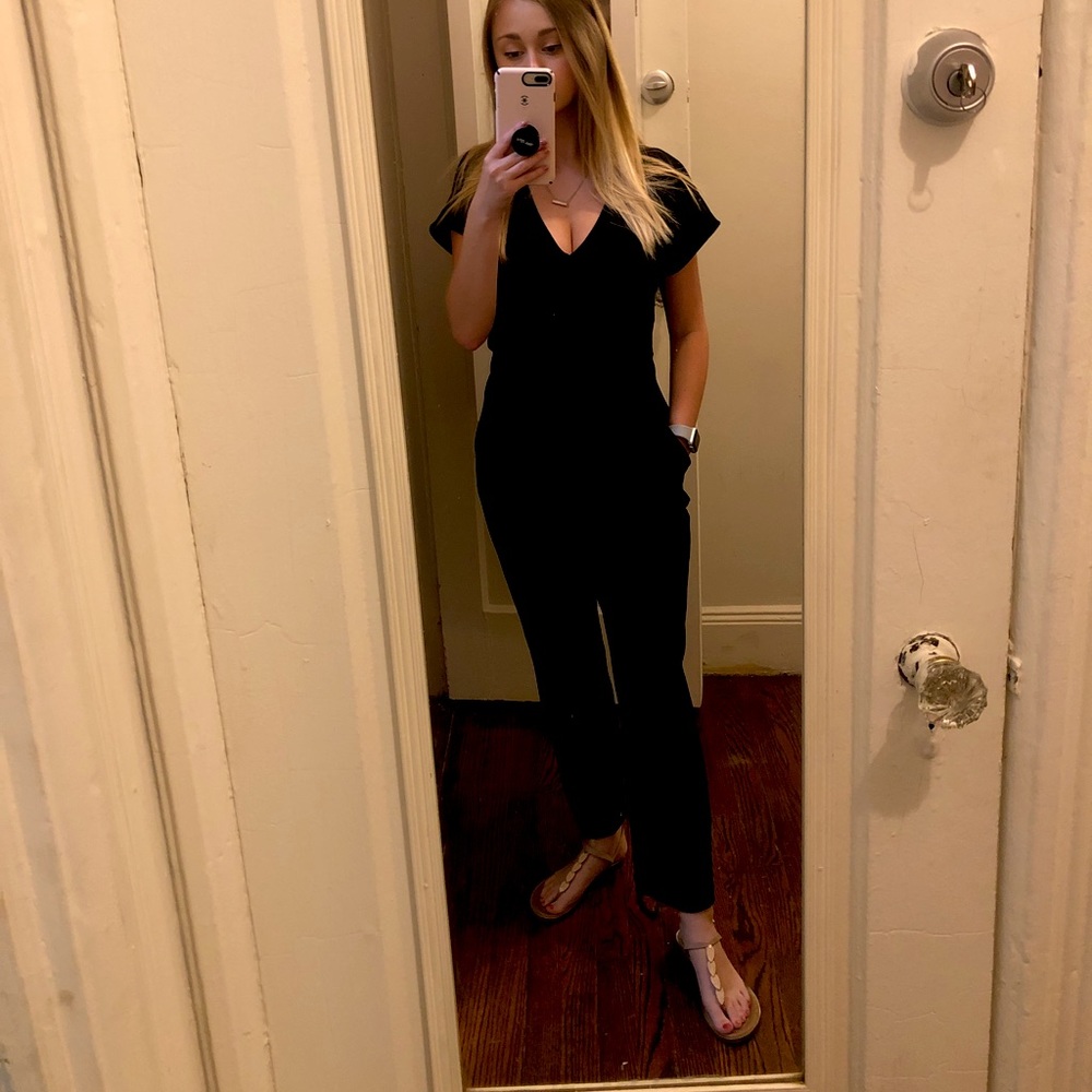 Express Black Jumpsuit